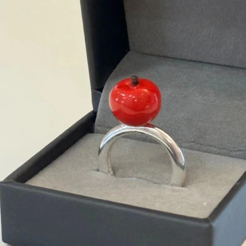 Eve Jewelry & Watches Distribuidor Oficial Rolex Buenos Aires - Korean Trendy Red Apple Geometric Round