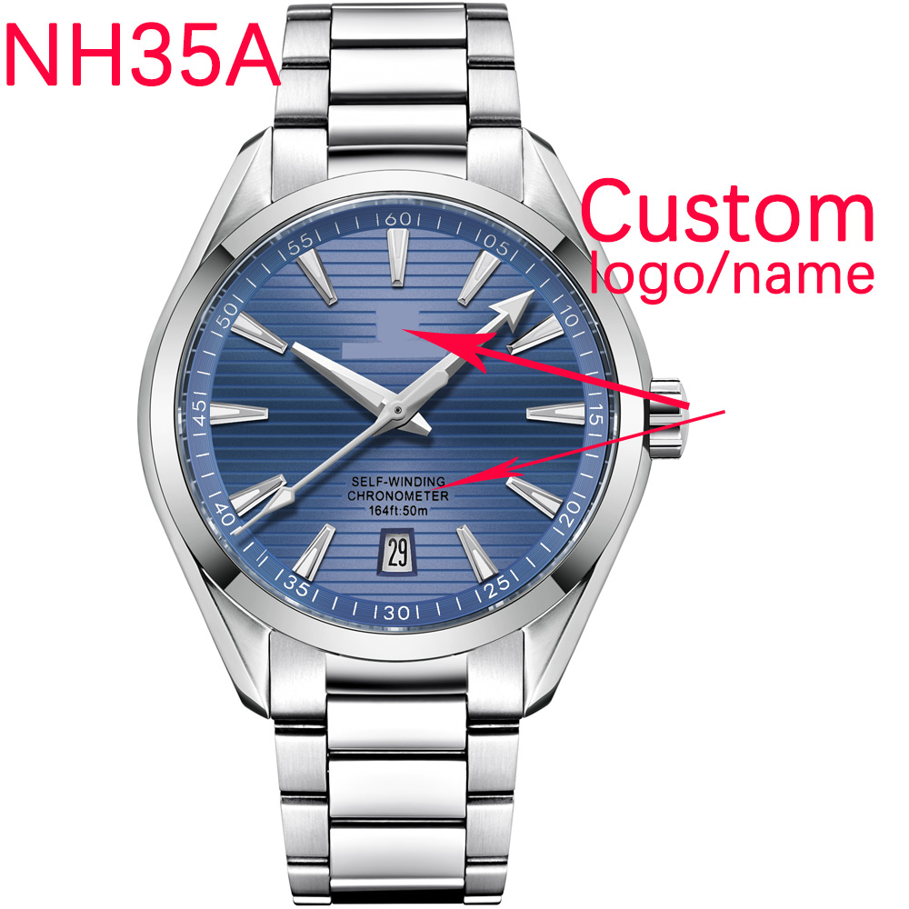 Jewellery Watches - Luxury NH35 Movt Custom Logo 41mm