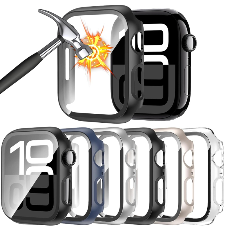 Tempered Glass+Case For Apple  - Jewelry Smart Watches recension och pris