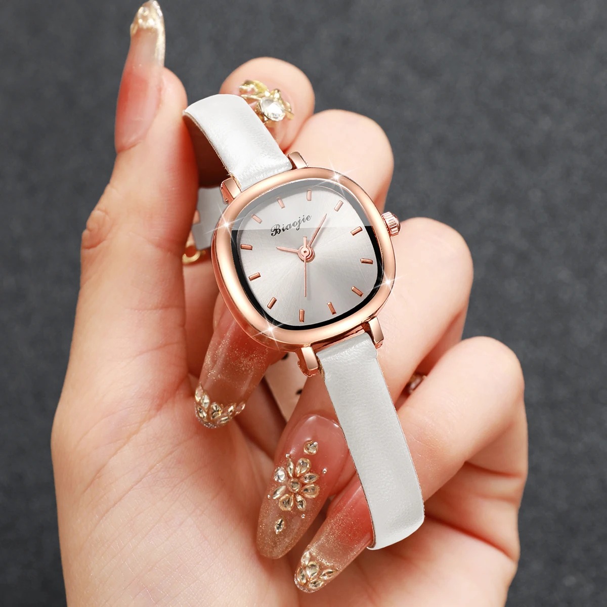 5PCS Fashion Square Women Quar - Fine Jewelry Watches Women recension och pris