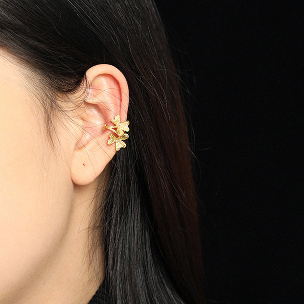 ANDYWEN 925 Sterling Silver Pl - Ear Cuff No Piercing recension och pris
