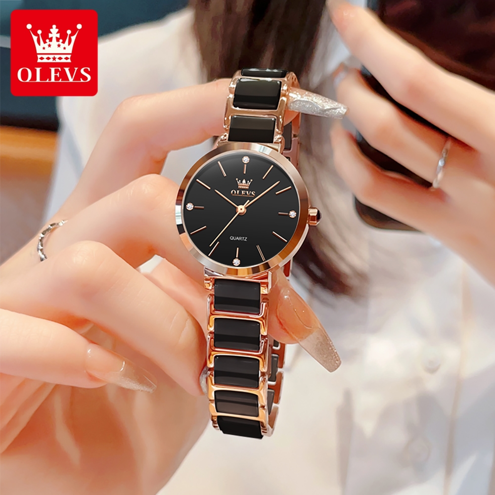 OLEVS Women Watch 5877 Luxury  - Jewellery Watches recension och pris