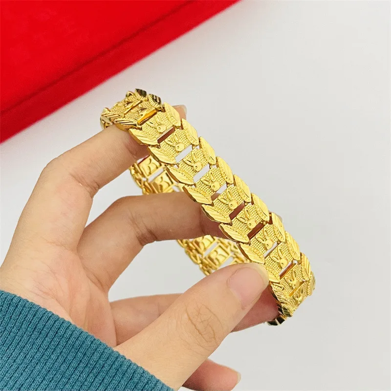 Luxurious design 9999 24K real - Fine Jewelry Watches Women recension och pris