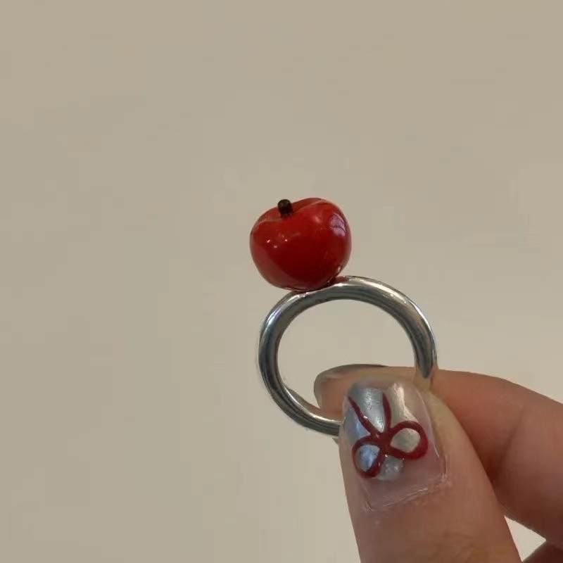 Korean Trendy Red Apple Geomet - Eve Jewelry & Watches Distribuidor Oficial Rolex Buenos Aires recension och pris