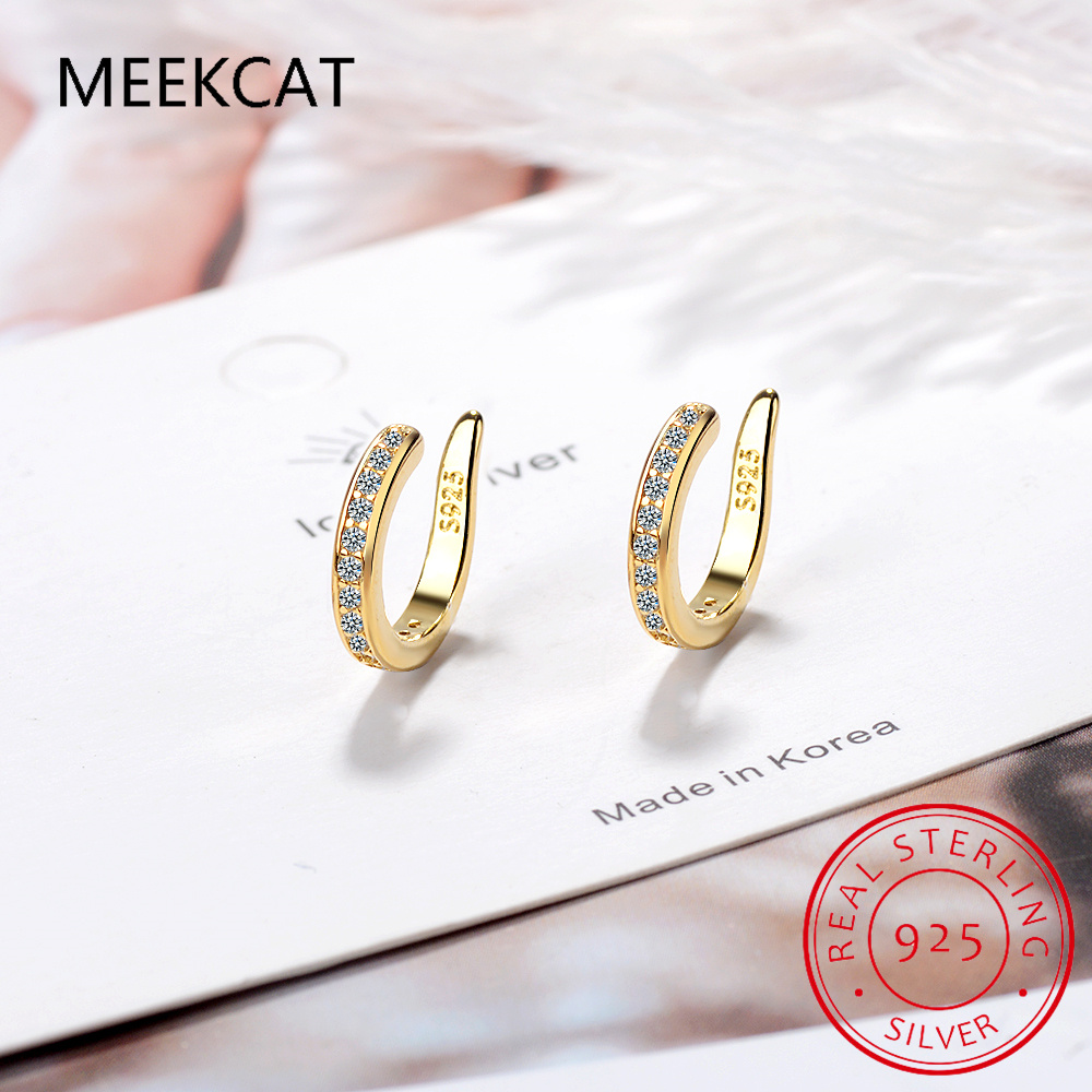 925 Sterling Silver Full Moiss - Ear Cuff No Piercing recension och pris