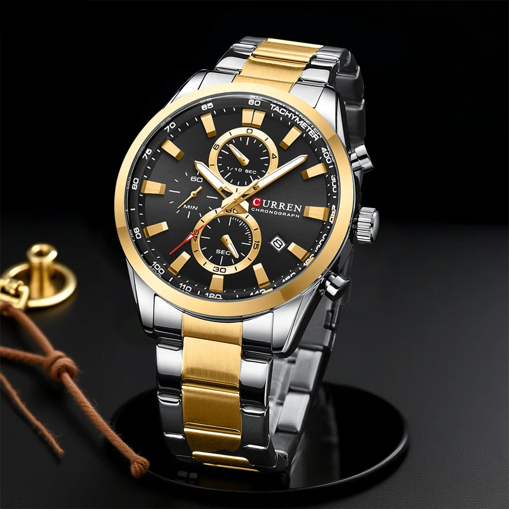 CURREN Casual Quartz Chrono Sp - Jewellery Watches recension och pris