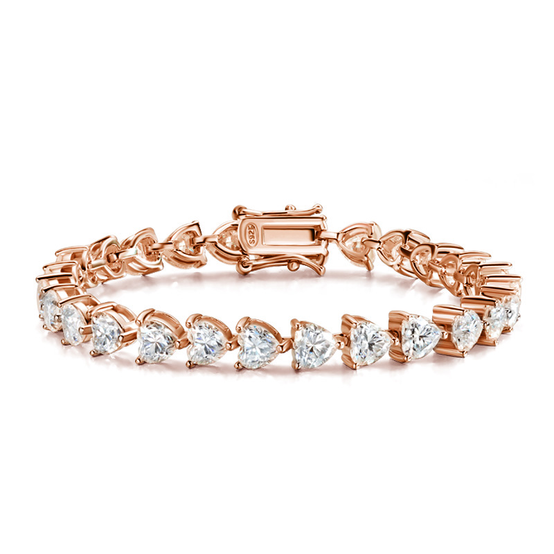 D‑Color VVS1 Heart‑Cut Moissan - Fine Jewelry Watches Women recension och pris