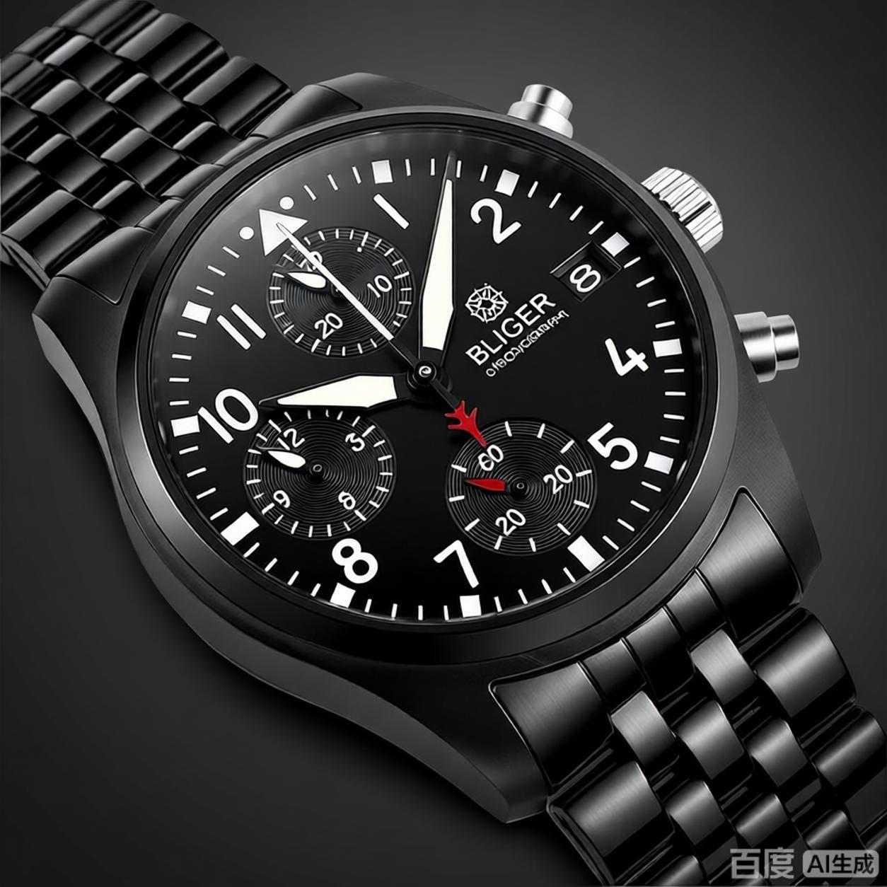 BLIGER Full Black Brushed 38mm - Jewellery Watches recension och pris