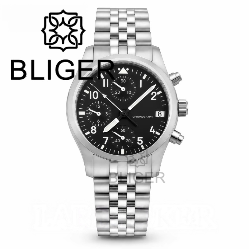 BLIGER Full Black Brushed 38mm - Jewellery Watches recension och pris
