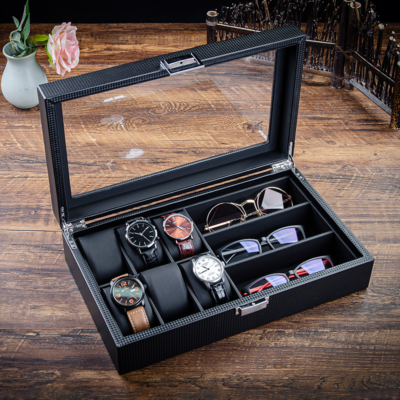 Watch Box Display Cabinet Glas - Best Jewelry Watches For Men recension och pris