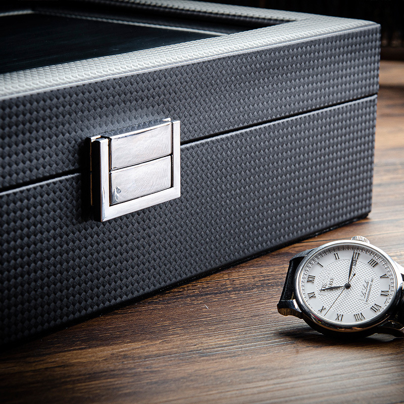 Watch Box Display Cabinet Glas - Best Jewelry Watches For Men recension och pris