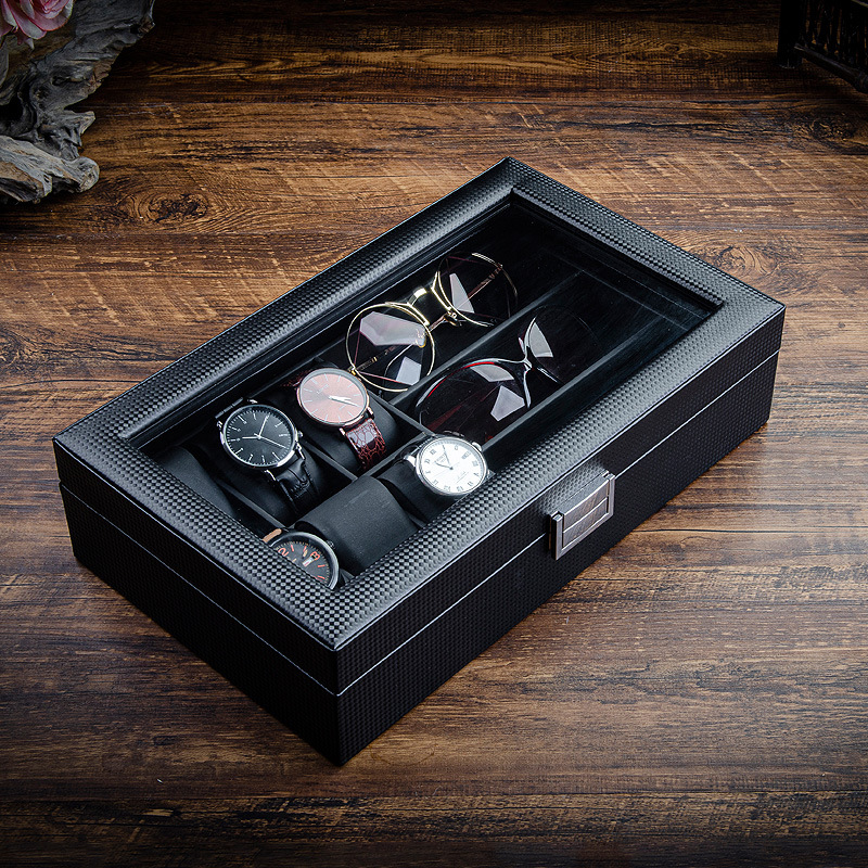 Watch Box Display Cabinet Glas - Best Jewelry Watches For Men recension och pris
