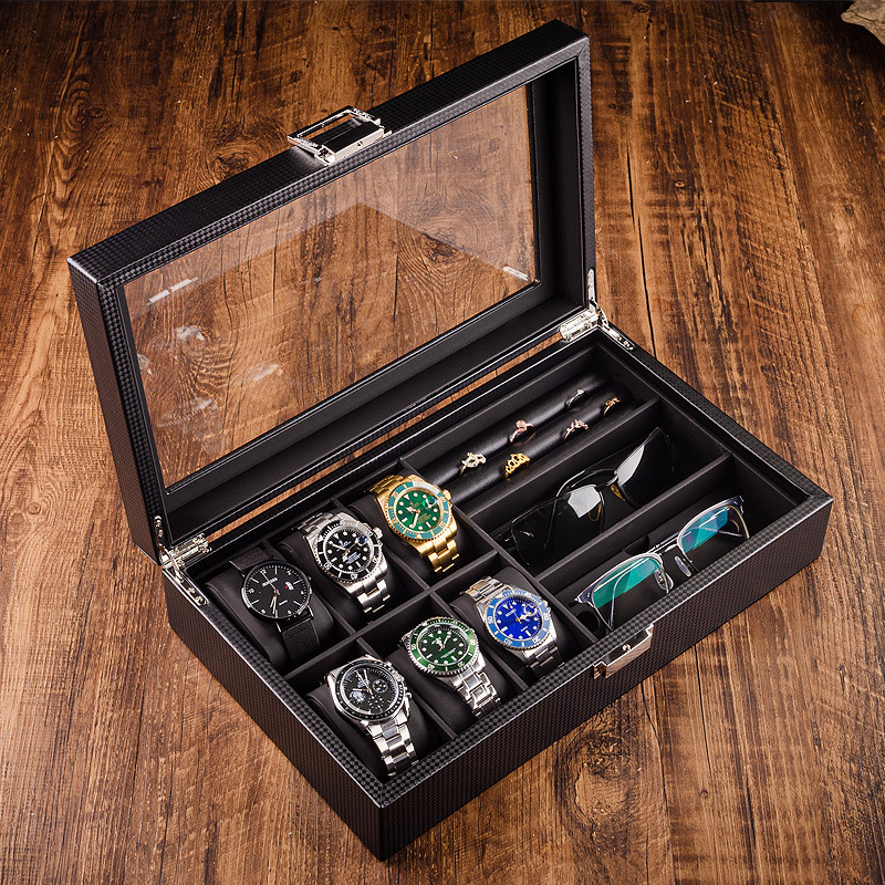 Watch Box Display Cabinet Glas - Best Jewelry Watches For Men recension och pris